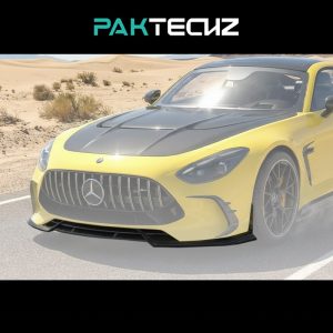 PAKTECHZ Design Dry Carbon Fiber Front Lip For Mercedes Benz AMG GT C192 Coupe - 2024---