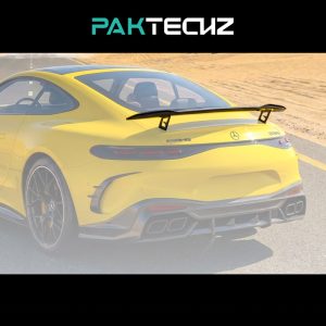 PAKTECHZ Design Dry Carbon Fiber Rear Wing Spoiler For Mercedes Benz AMG GT C192 Coupe - 2024---