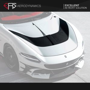ERS Dry Carbon Fiber Front Hood Bonnet M Style For Ferrari Roma - 2020-2024