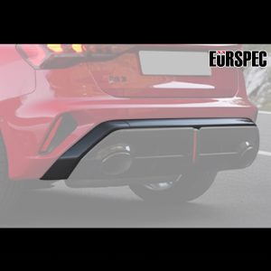 Eurspec Dry Carbon Fiber Rear Diffuser Trim OEM Style For Audi RS3 8Y Facelift - 2024---