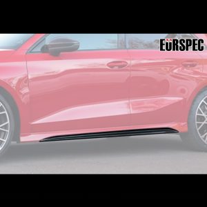 Eurspec Dry Carbon Fiber Side Skirts Trim OEM Style For Audi RS3 8Y Facelift - 2024---