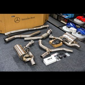 RES Cat-Back Exhaust System With Valve Control For Mercedes Benz CLS CLASS C257 CLS450 Pre - 2018-2021