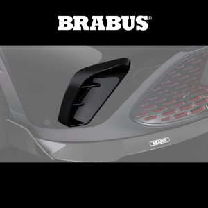 Brabus Gloss Black Front Fascia Attachments For Smart #1 - 2022---