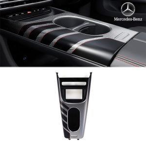 Genuine Mercedes Benz Retrofit AMG Centre Console Trim Element Polished Aluminium For CLA CLASS C174 C178 - 2025---