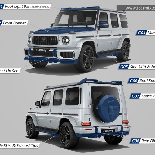 【最新發佈!! 平治新G63 LARTE-Design套裝】