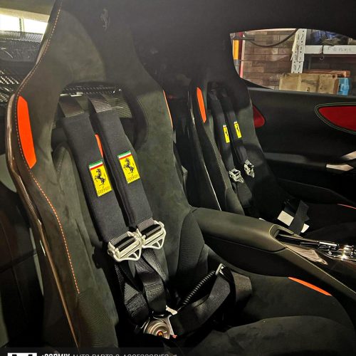 【客人返圖!! Ferrari SF90原廠四點式安全帶】