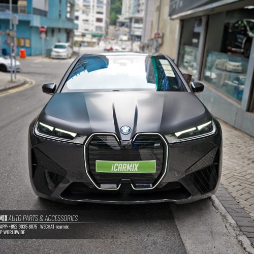 【視覺效果爆棚!! BMW iX原廠發光鬼面罩】