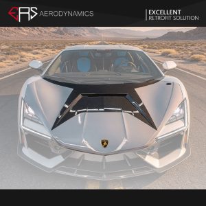 ERS Dry Carbon Fiber Front Hood Bonnet M Style For Lamborghini Revuelto - 2023---