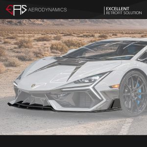 ERS Dry Carbon Fiber Front Lip M Style For Lamborghini Revuelto - 2023---
