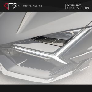 ERS Dry Carbon Fiber Front Light Cover M Style For Lamborghini Revuelto - 2023---