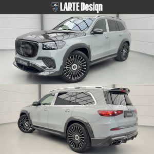 Larte Design Carbon Fiber Wide Body Kit For Mercedes Benz GLS CLASS X167 SUV Maybach Facelift - 2023---