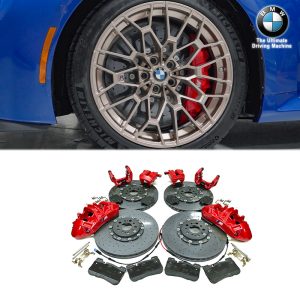 Genuine BMW M2 M3CS M4CSL Limited Edition Retrofit Carbon Ceramic Brake Kit Front (6 Pot) W/400mm Disc & Rear (1 Pot) W/380mm Disc For BMW G87 M2 G80 G81 M3 G82 G83 M4