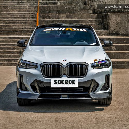 【肌肉感爆棚!! BMW新X4 SOOQOO擾流組件】