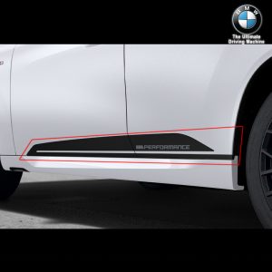Genuine BMW M Performance Side Stickers For BMW G45 X3 - 2024---