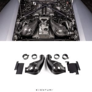 Eventuri Carbon Fiber Intake System (Black) For Lamborghini Huracan EVO / STO / Performante