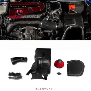 Eventuri Carbon Fiber Intake System (Black) For Honda Civic FL5 Type R - 2023---