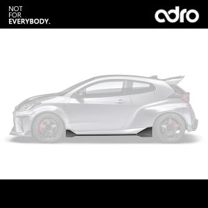 ADRO Carbon Fiber Side Skirts For Toyota GR Yaris (Gen 1 & 2) - 2020---