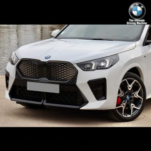 Genuine BMW M Performance Retrofit Shadow-line Iconic Glow Front Grille W/ Led Light For BMW U10 iX2 - 2023---