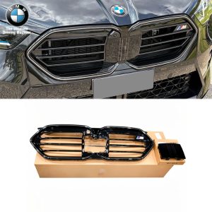 Genuine BMW M Performance Retrofit Shadow-line Iconic Glow M35 Style Front Grille W/ Led Light For BMW U10 iX2 - 2023---