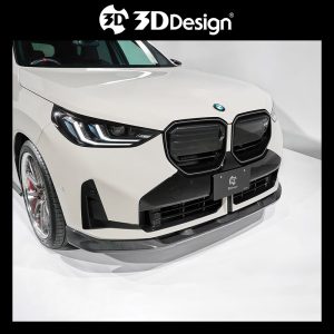 3D Design Carbon Fibre Front Lip For BMW G45 X3 - 2024--- (Fit M sport Only)