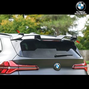Genuine BMW Retrofit Gloss Black Rear Roof Spoiler M Performance Style For G45 X3 - 2024---