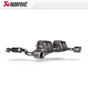 Akrapovic Exhaust Slip-On Race Line (Titanium) For Toyota GR / Grmn Yaris (Gen 2) - 2024---