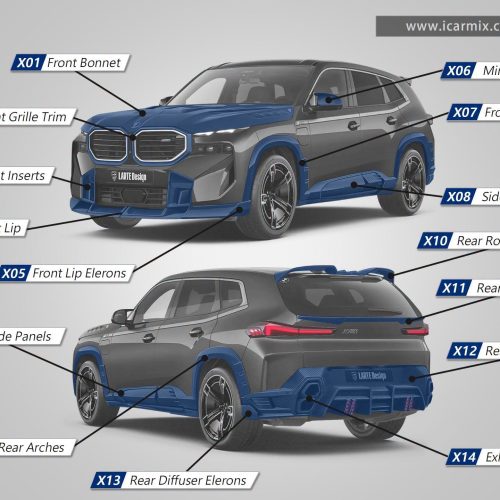 【LARTE-Design: 打造出終極版本的BMW XM】