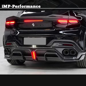 IMP Performance Portion Carbon Fiber Rear Bumper For Ferrari Purosangue - 2023---