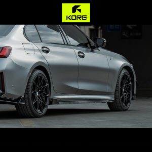 KORE Gloss Black Side Skirts For BMW 3 Series G20 LCI - 2022-2026