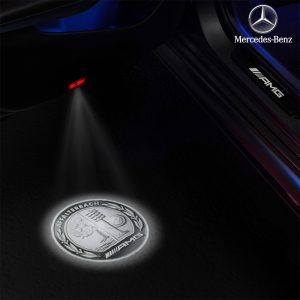 Genuine Mercedes Benz Retrofit AMG Led Door Projectors Lighting For W176 W177 V177 W247 W205 S205 W212 S212 W213 S213 X156 GLA X253 SUV C253 COUPE GLC C292 GLE N293 EQC (With Code U62)